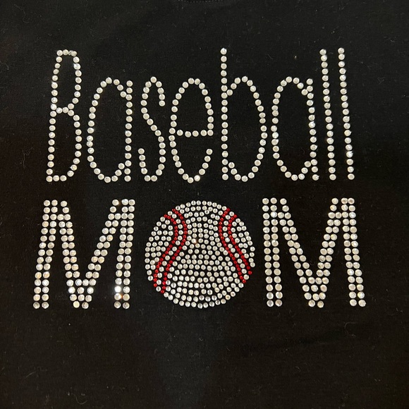 Baseball Mom T-shirt - Picture 2 of 2